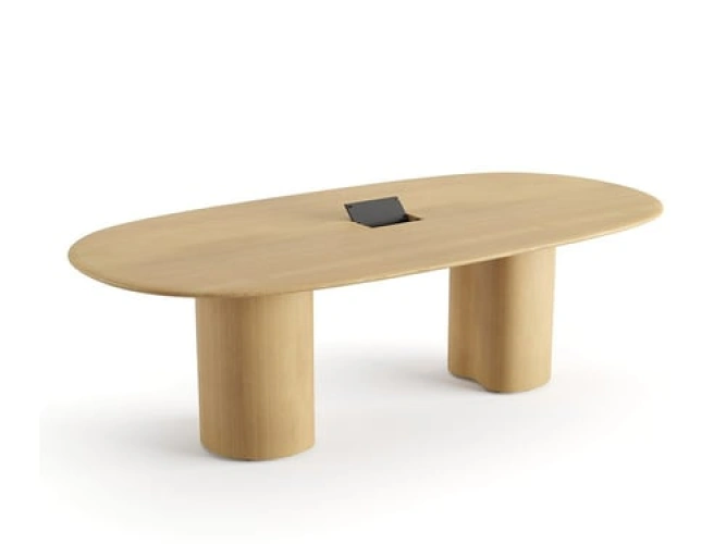 ghia meeting table arper oak
